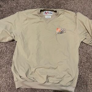 Vintage Chase Authentic Home Depot Tony Stewart windbreaker pullover.